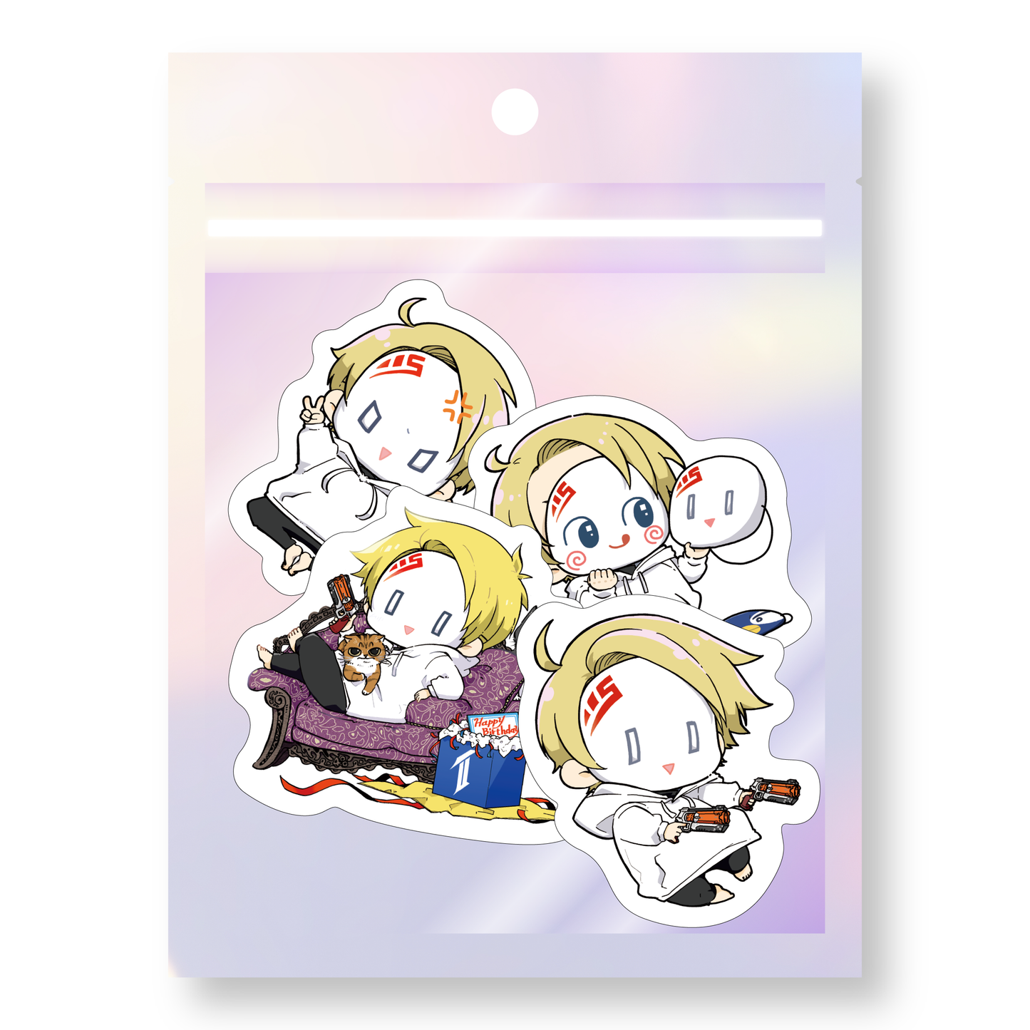 【受注販売】Civ:Aバースデー ステッカーセット