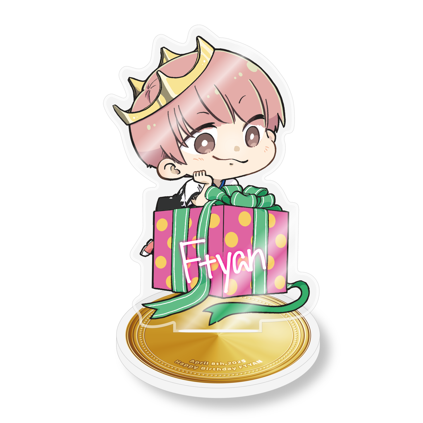 【受注販売】アクリルスタンド(高さ約75mm)- Ftyan