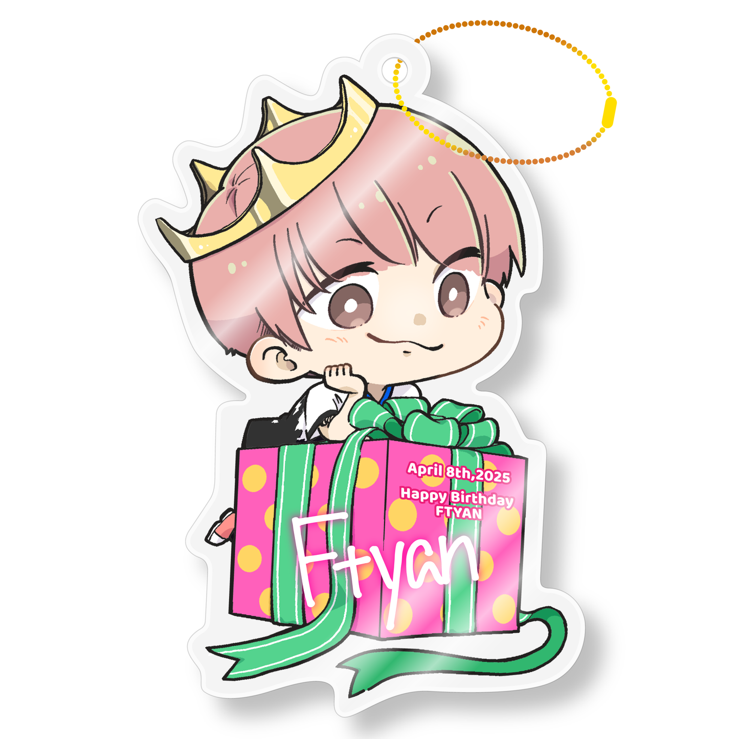 【受注販売】アクリルキーホルダー(高さ約65mm)