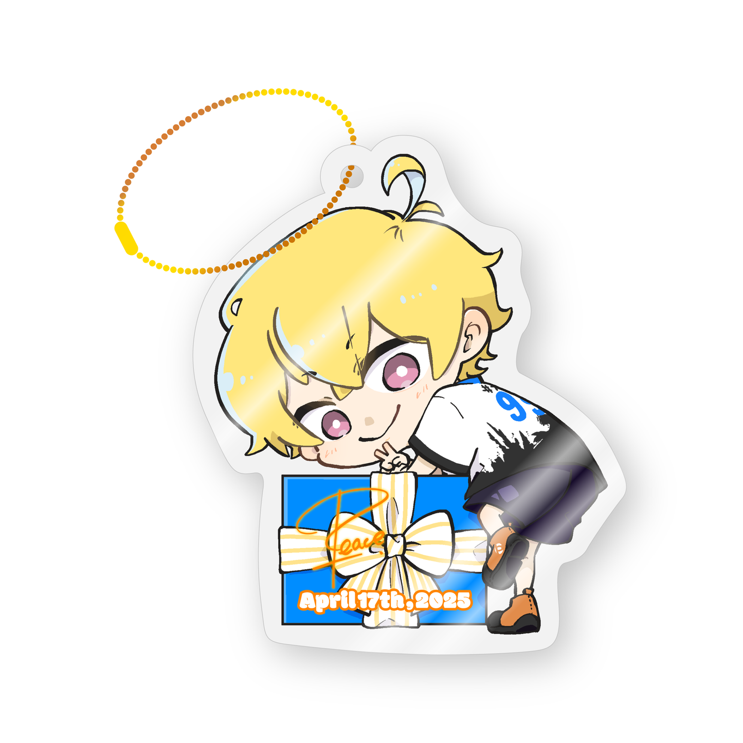 【受注販売】アクリルキーホルダー(高さ約65mm)