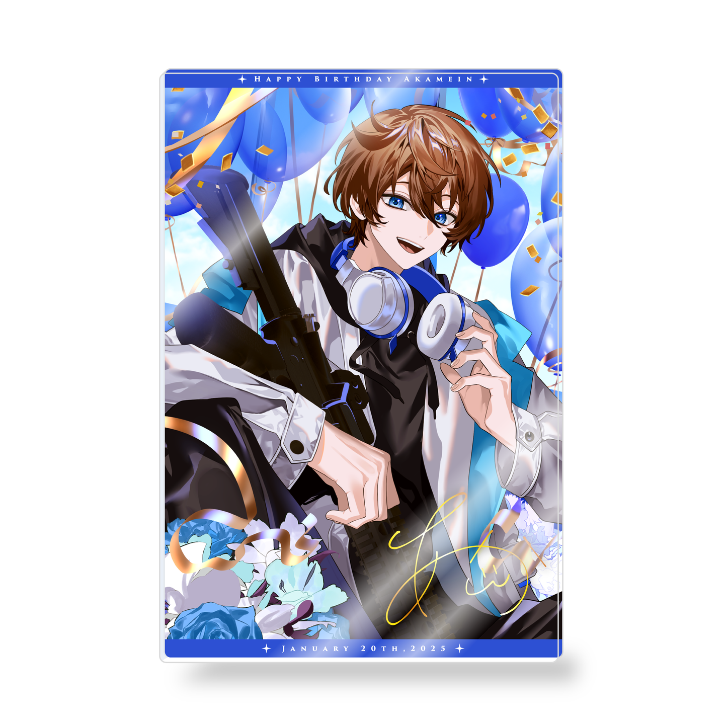あかめいん生誕記念 アクリルパネル