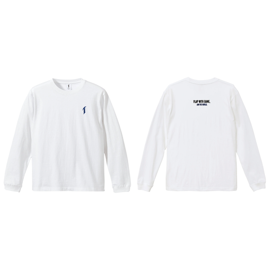 TIE刺繍 ロングTシャツ