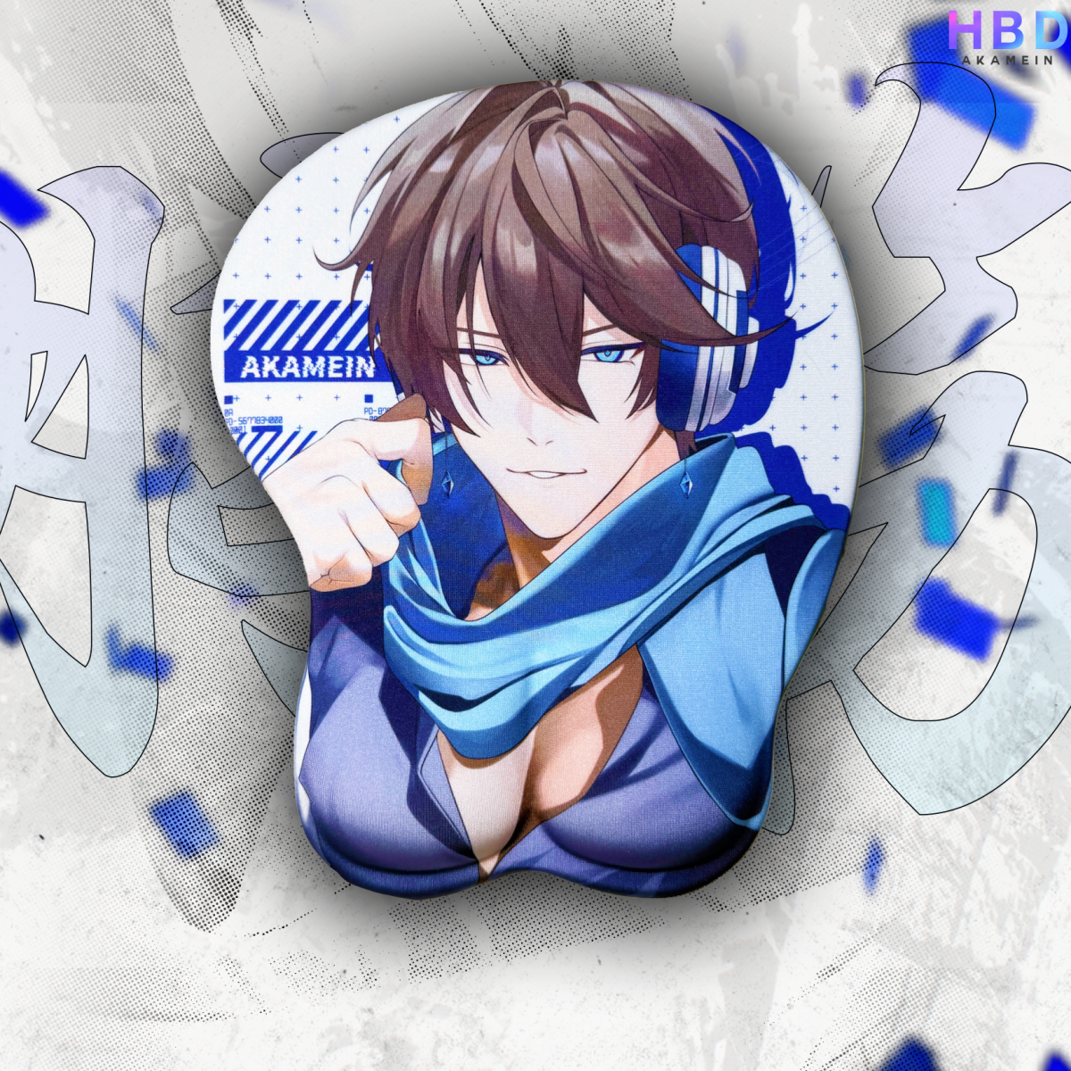 【誕生日記念】あかめいん胸筋マウスパッド【受注販売】