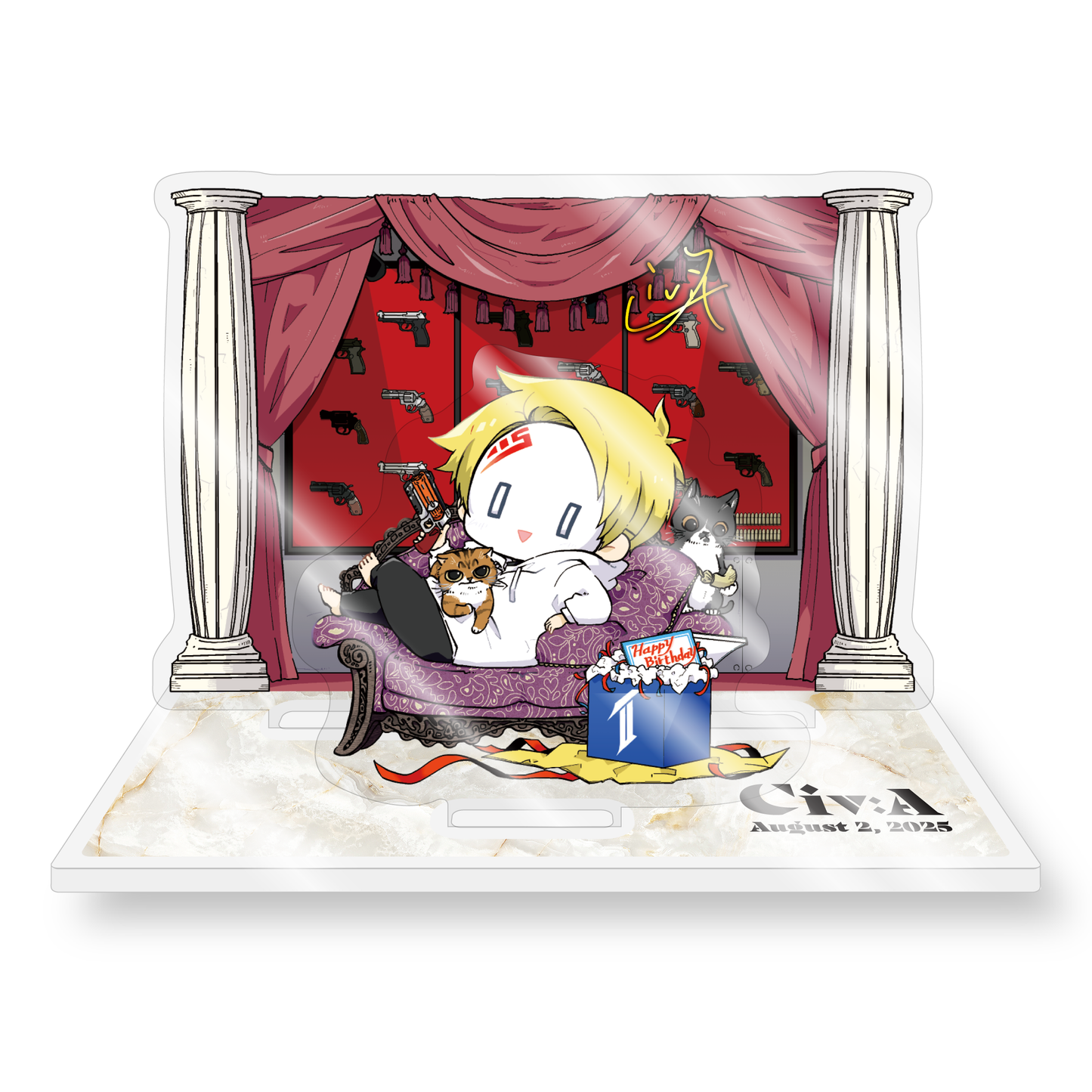 【受注販売】Civ:Aバースデー　アクリルジオラマセット