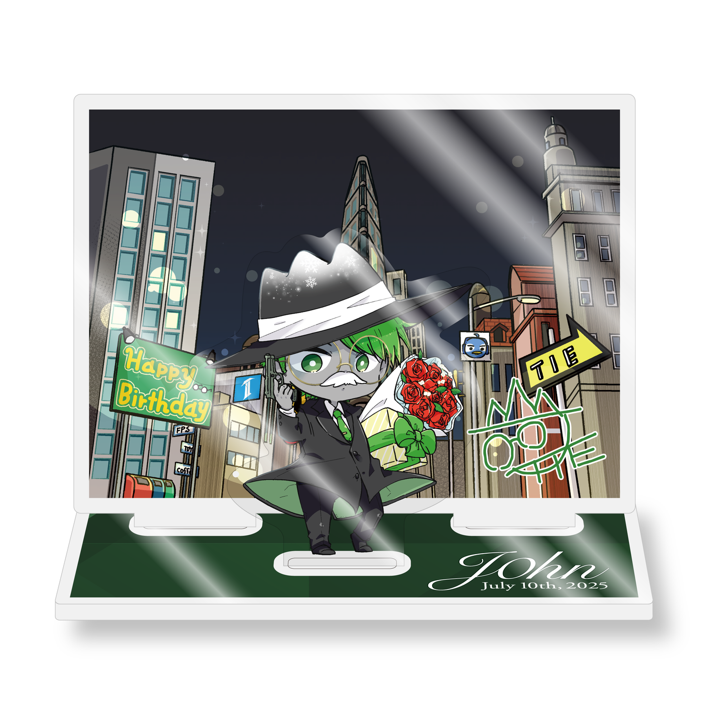 【数量限定】J0hnバースデー　ジオラマアクリルスタンド