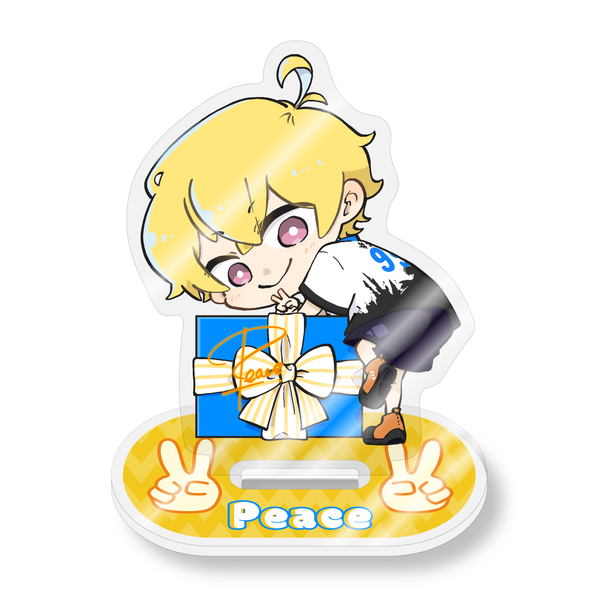 受注販売】アクリルスタンド（高さ約75mm）- Peace – TIECLAN STORE