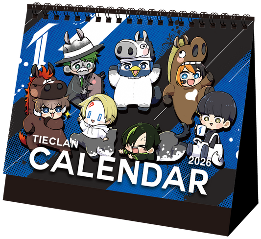 【受注販売】2026 TIECLAN 卓上カレンダー