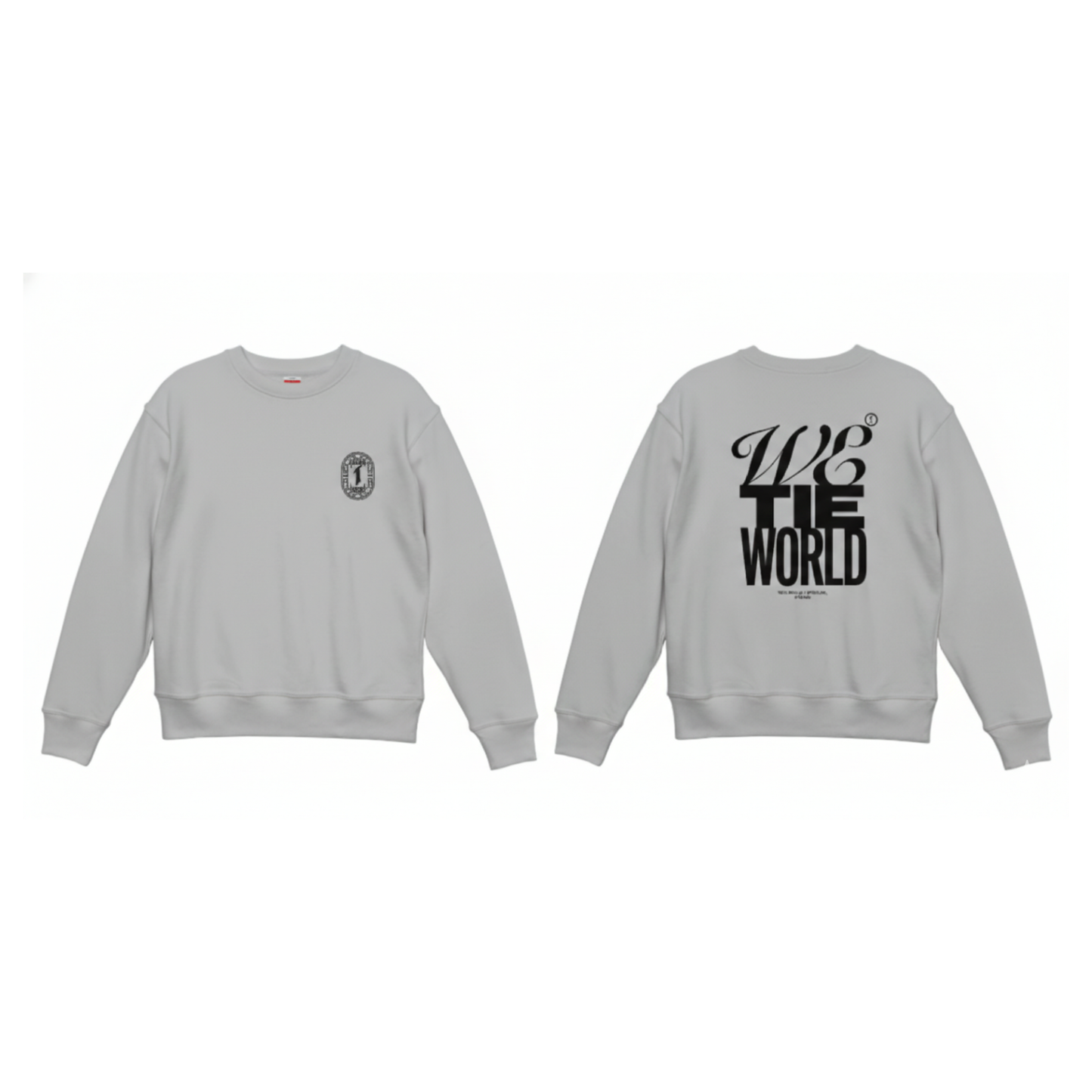 【グレー】WE TIE WORLD スウェット
